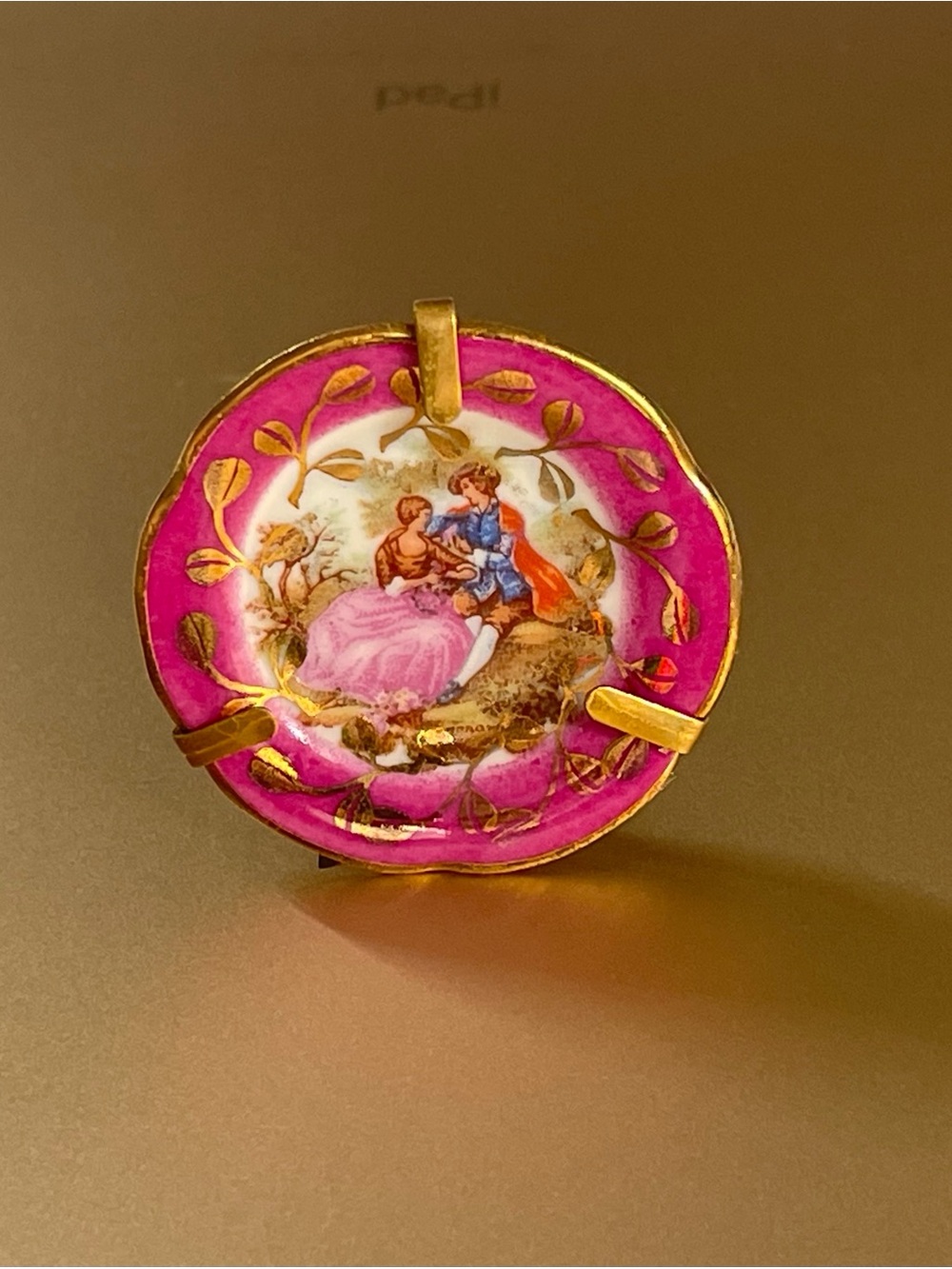 Vintage Limoges Miniature Plate.